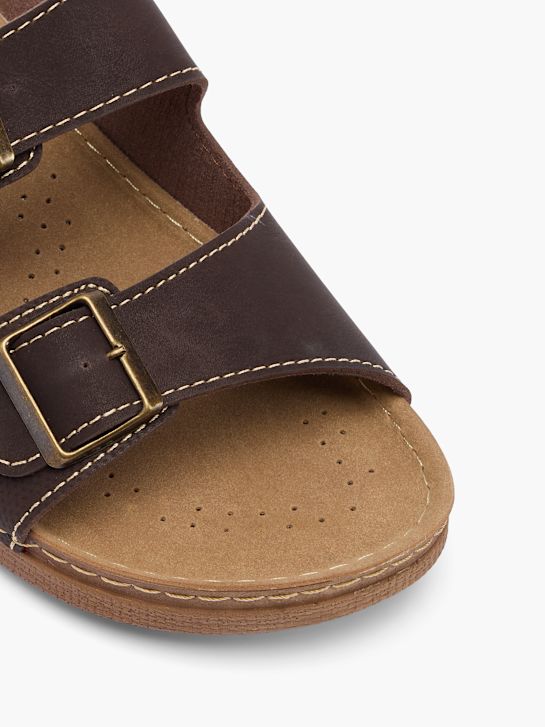 Björndal Sapato de casa aberto Castanho 17245 2