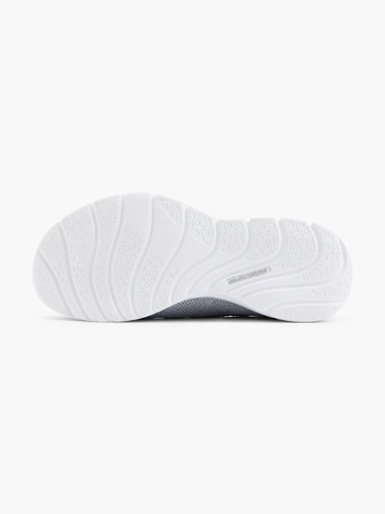 Skechers Slip on sneaker Lysegrå 22983 4