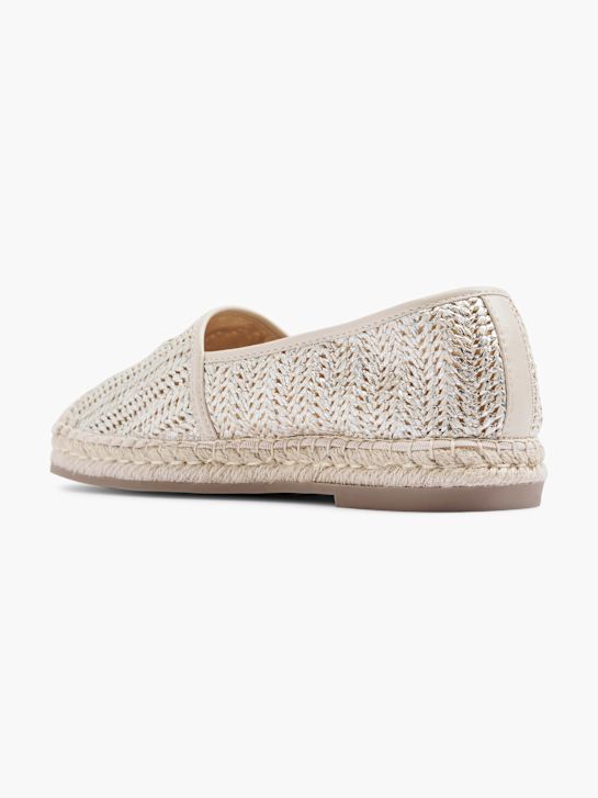 Graceland Espadrill Silver 10925 3