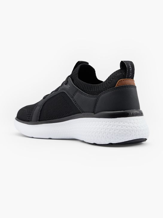 Bench Slip On Sneaker Schwarz 12165 3