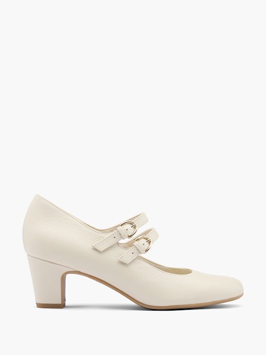 5th Avenue Escarpins à boucle Beige 24628 1