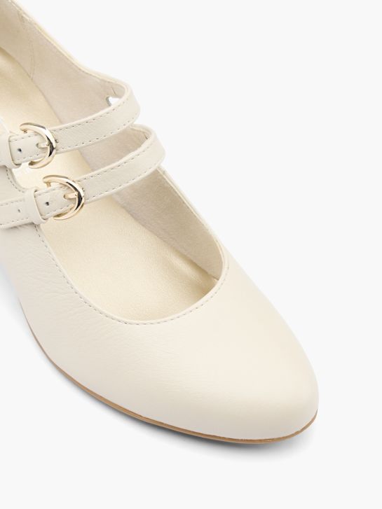 5th Avenue Escarpins à boucle Beige 24628 2
