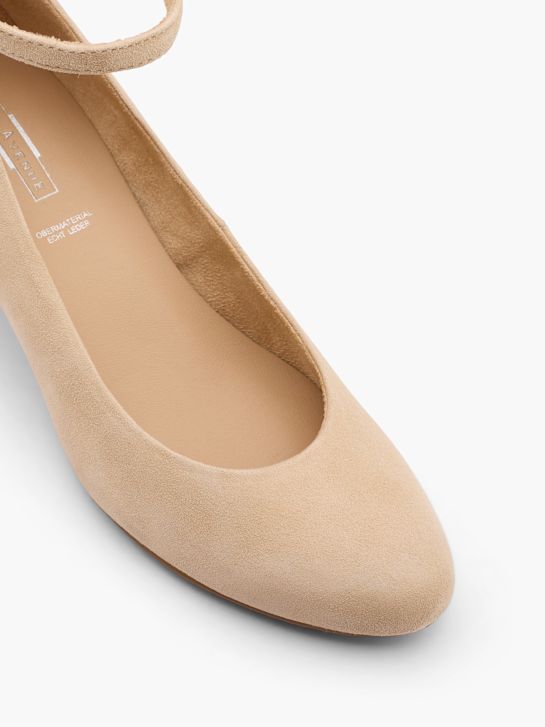 5th Avenue Escarpins à boucle Beige 19381 2