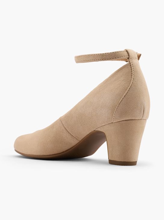 5th Avenue Escarpins à boucle Beige 19381 3