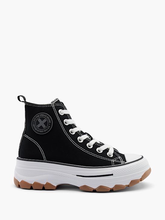 Xti Sneakers tipo bota Negro 11468 1