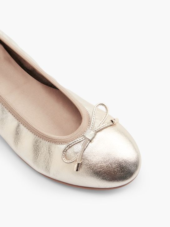5th Avenue Ballerina Gold DEICHMANN