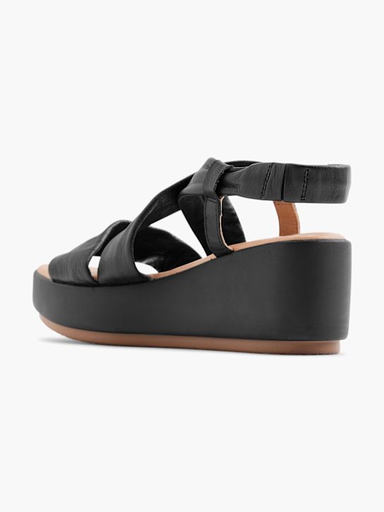 5th Avenue Sandalias Negro 12335 3