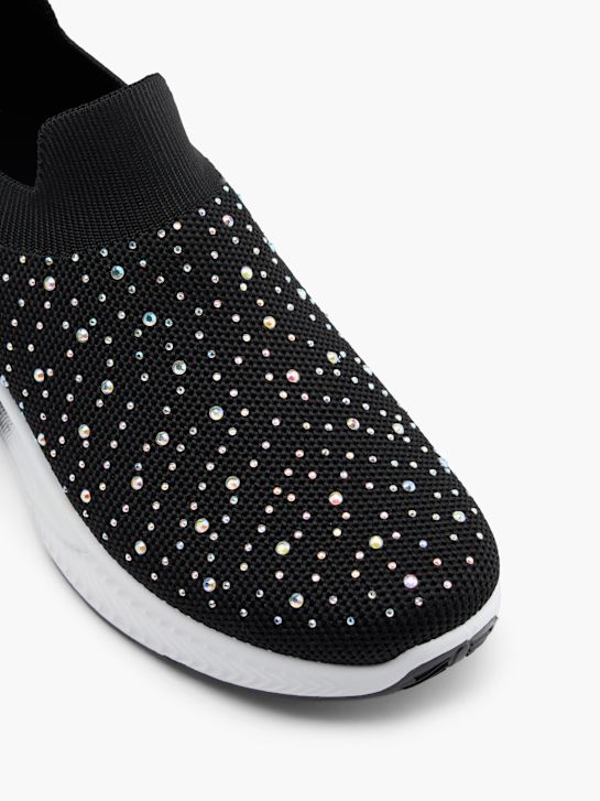 Graceland Slip-on маратонки Черен 12804 2