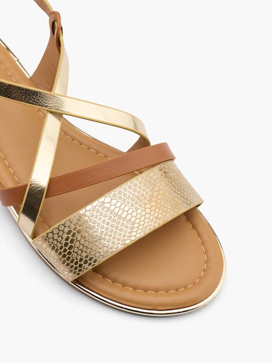 Graceland Sandalias Oro 12949 2