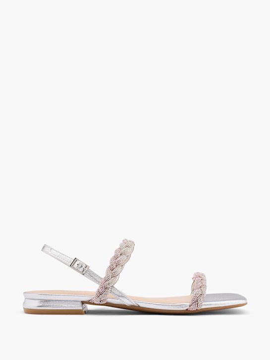 Catwalk Sandale Srebrna 11717 1
