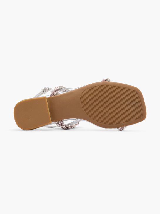 Catwalk Sandale Srebrena 11717 4