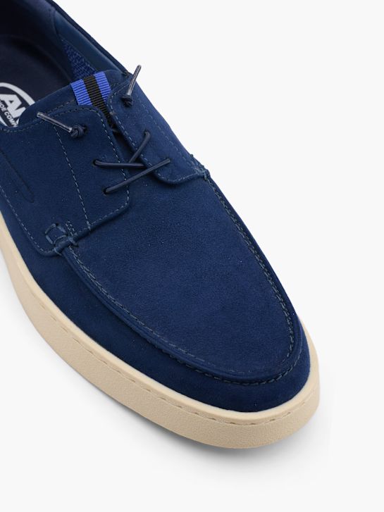 AM SHOE Mokassin Blau 11720 2