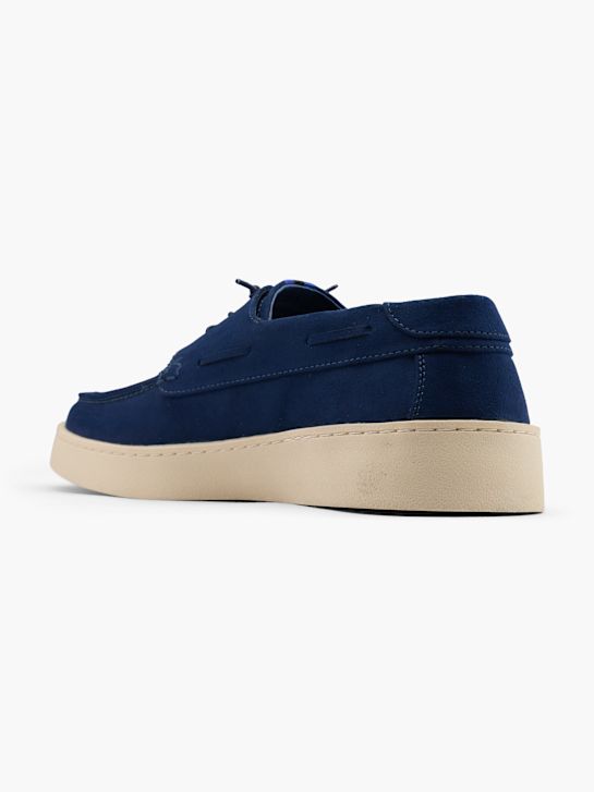 AM SHOE Mokassin Blau 11720 3