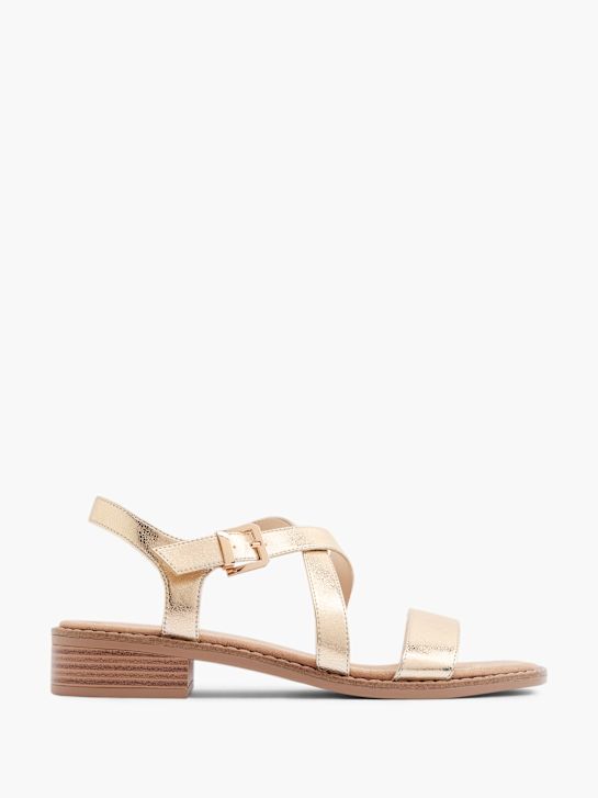 Graceland Sandalias Oro 12963 1