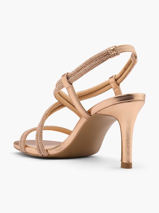 Catwalk Sandalias Oro 18309 3