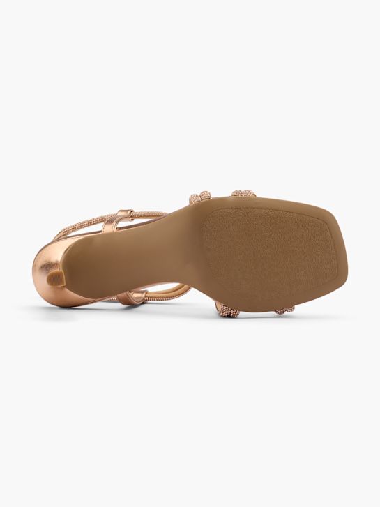 Catwalk Sandalias Oro 18309 4
