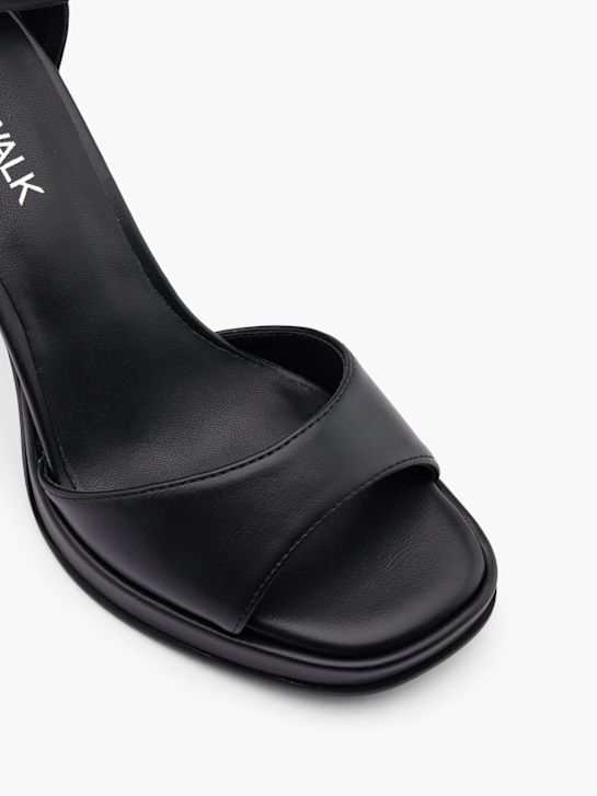Catwalk Sandalias de tacón Negro 13024 2