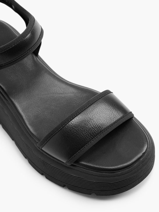 Catwalk Sandalo con tacco Nero 18358 2