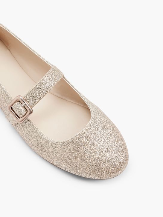 Gold Glitzer Sneaker Deichmann Graceland Ballet Flat Ballet Flat - Main Image