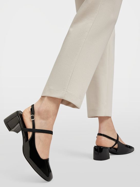 Catwalk Pantofi sling Negru 13112 5
