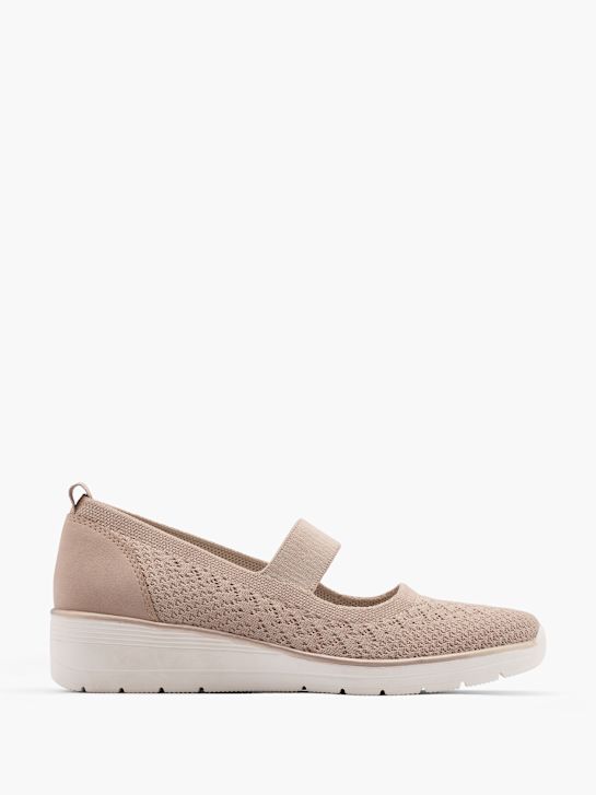 Easy Street Halbschuh Taupe 24257 1