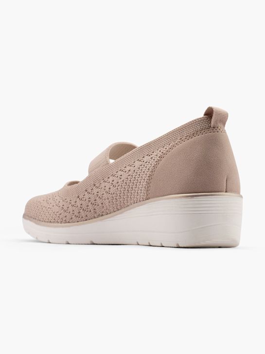 Easy Street Halbschuh Taupe 24257 3