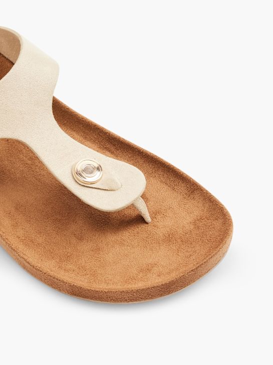 Graceland Tongs Beige 13211 2
