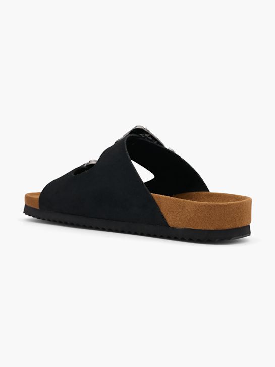 Catwalk Chinelo com palmilha alta Preto 13295 3