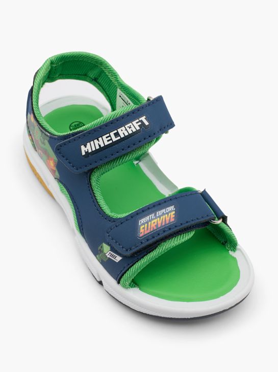 Minecraft Sandały Niebieski 13377 2