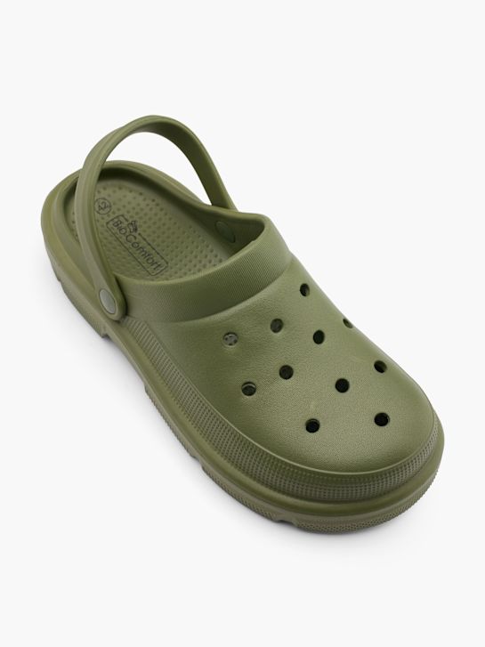 CAFE MODA Clog Khaki 13409 2