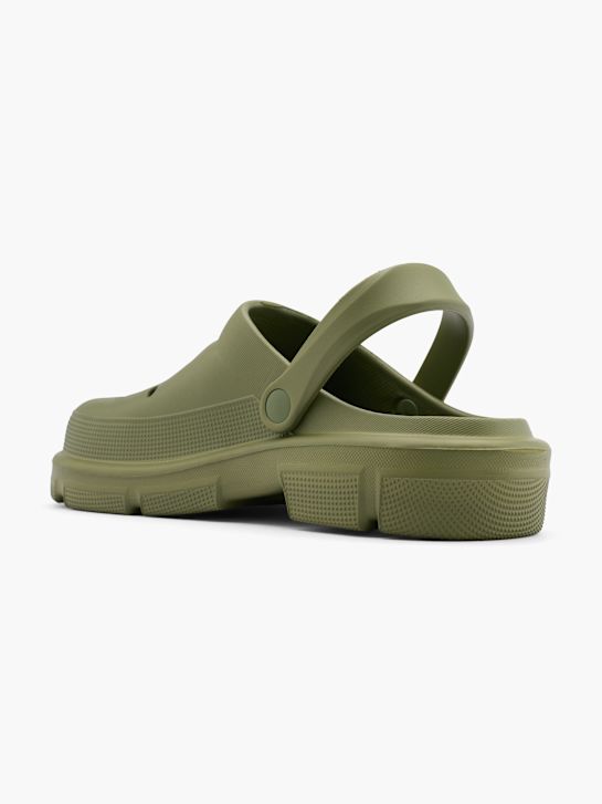 CAFE MODA Clog Khaki 13409 3