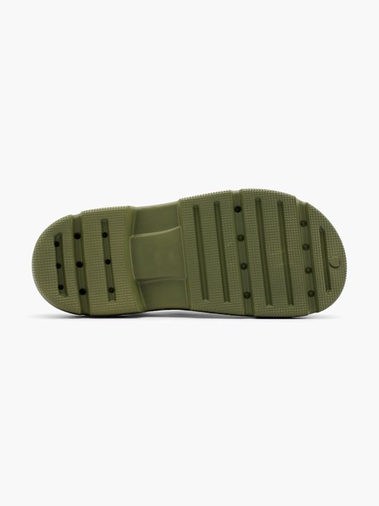CAFE MODA Clog Khaki 13409 4