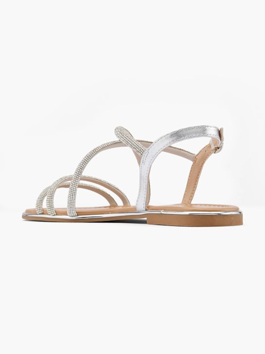 Catwalk Sandale Srebrna 13551 3
