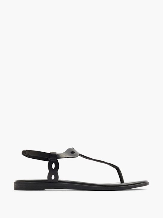 Graceland Sandalen-Zehentrenner Schwarz 13583 1