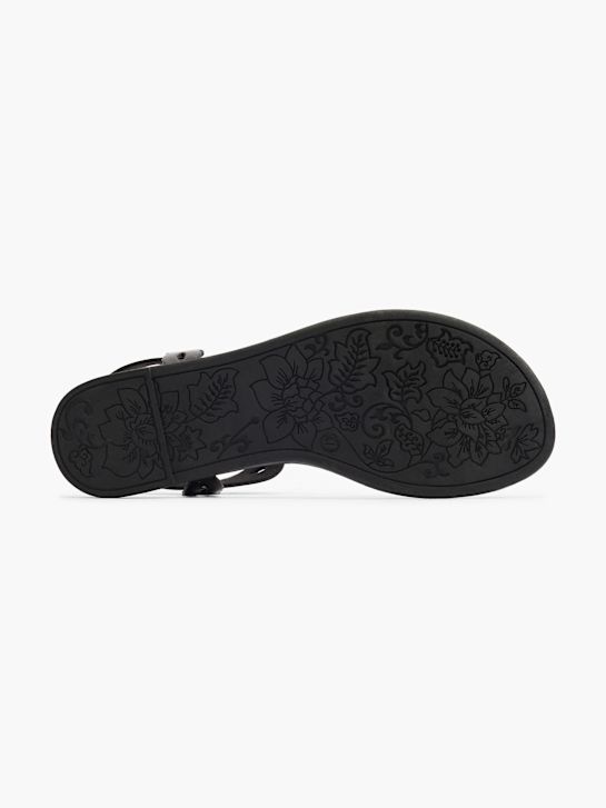 Graceland Sandalen-Zehentrenner Schwarz 13583 4