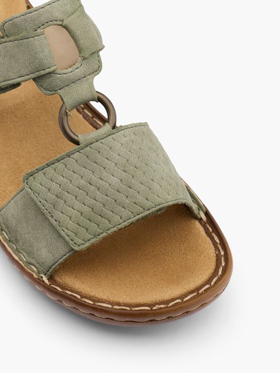 Rieker Sandały Khaki 22138 2