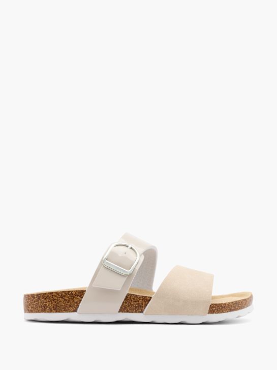 Graceland Ciabatta con plantare profondo Beige 15689 1
