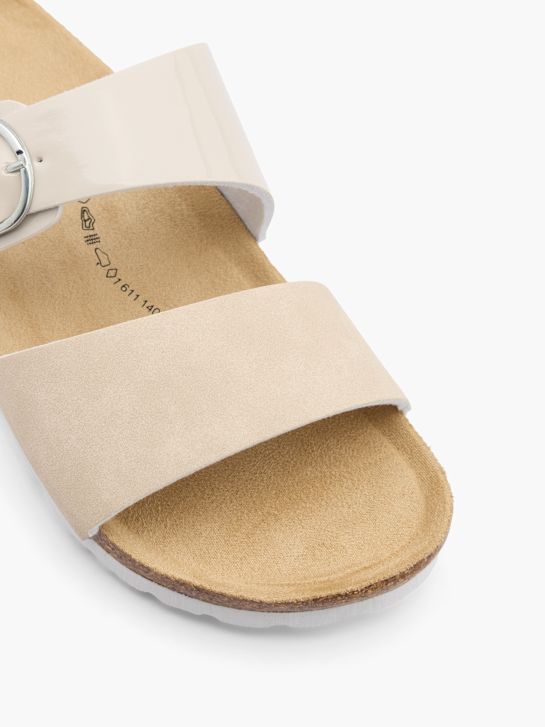 Graceland Ciabatta con plantare profondo Beige 15689 2