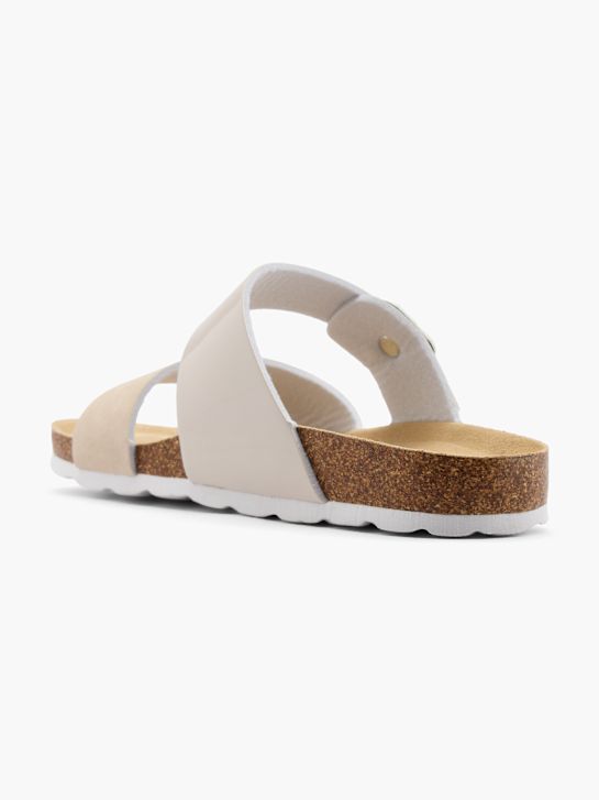 Graceland Ciabatta con plantare profondo Beige 15689 3