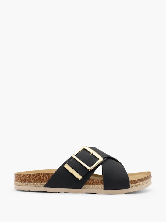 Graceland Sandalia acolchada Negro 15690 1