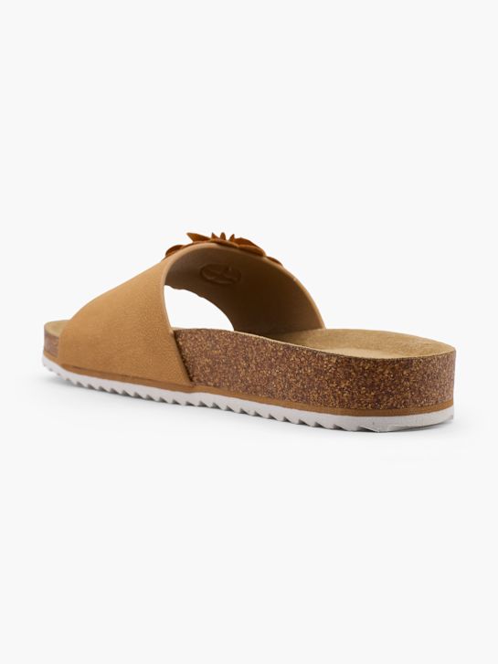 Graceland Ciabatta con plantare profondo Cognac 15724 3