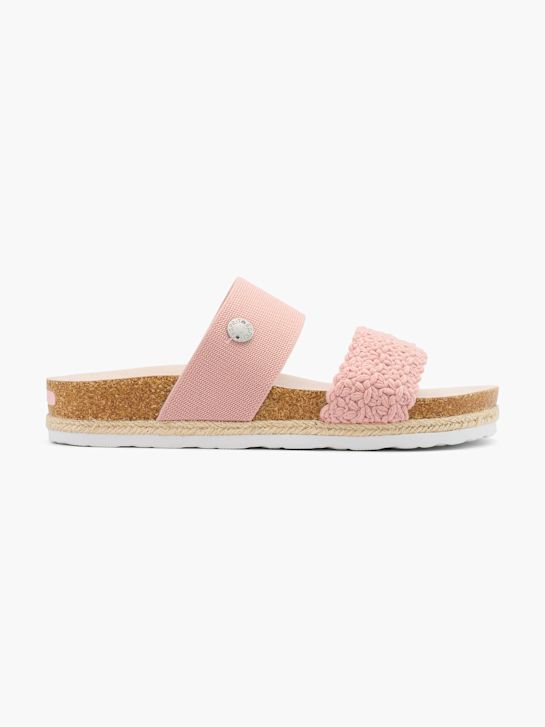 ESPRIT Mélyített talpú papucs pink 15735 1