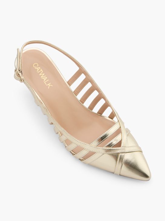 Catwalk Slingback salonarji Zlata 14666 2