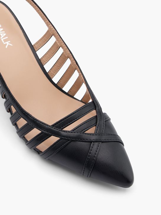 Catwalk Aukštakulniai atviru kulnu Juoda 14667 2