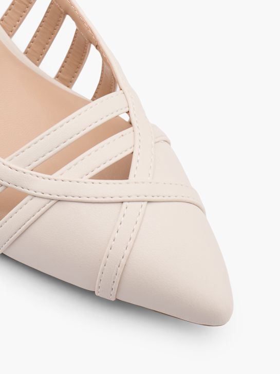 Catwalk Slingback salonke Bež 14719 2