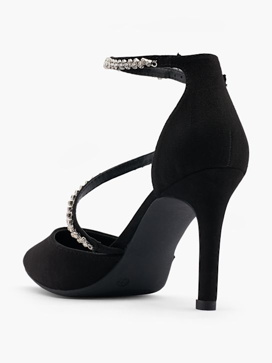 Catwalk Décolleté con fibbia Nero 14789 2