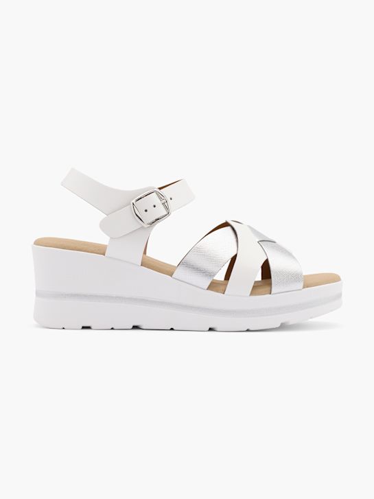 Graceland Sandalo con tacco Bianco 20453 1