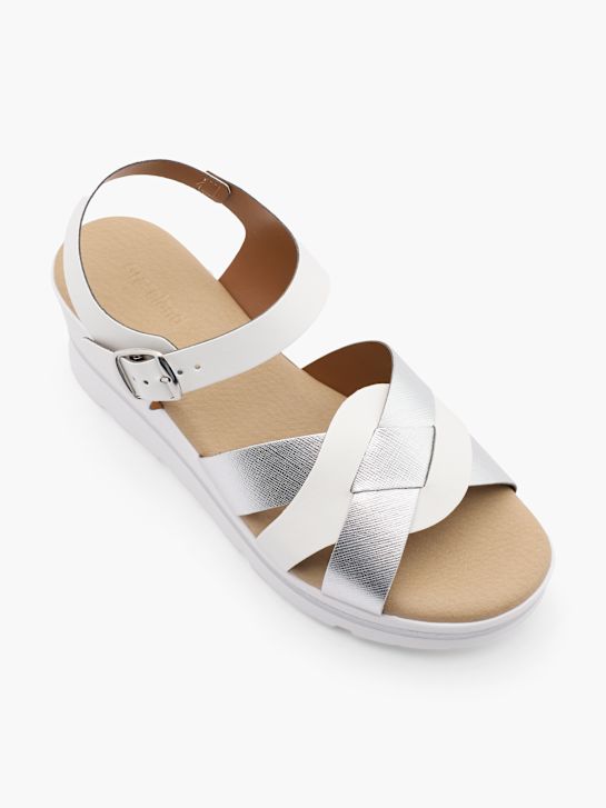 Graceland Sandalo con tacco Bianco 20453 2