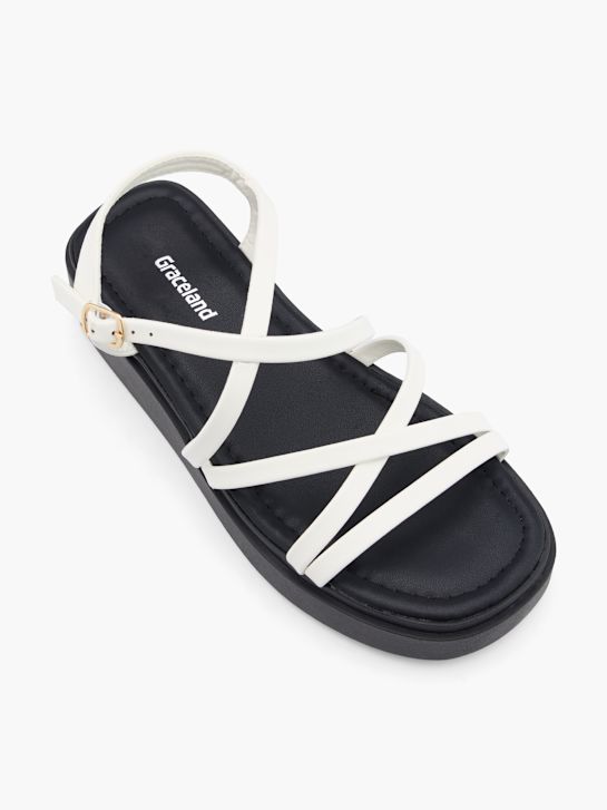 Graceland Sandalias Blanco 20456 2