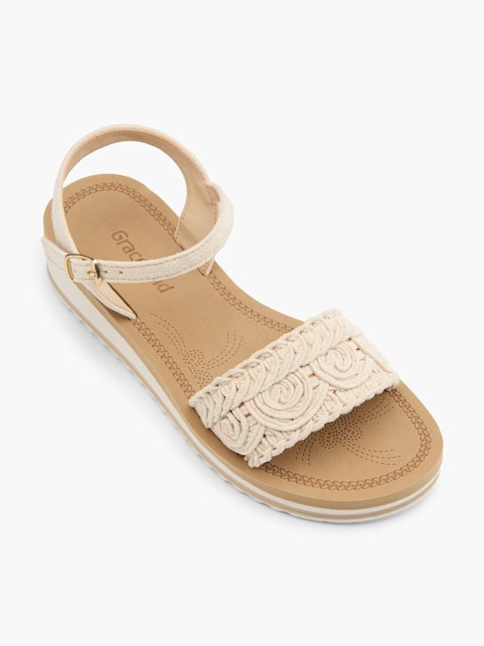 Graceland Sandale Beige 20457 2
